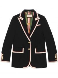 Gucci Stretch viscose jacket Stretch viscose jacket at Farfetch